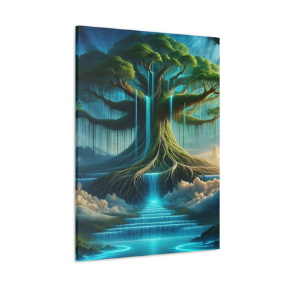 Trees of Light Art Canvas Ed. 6