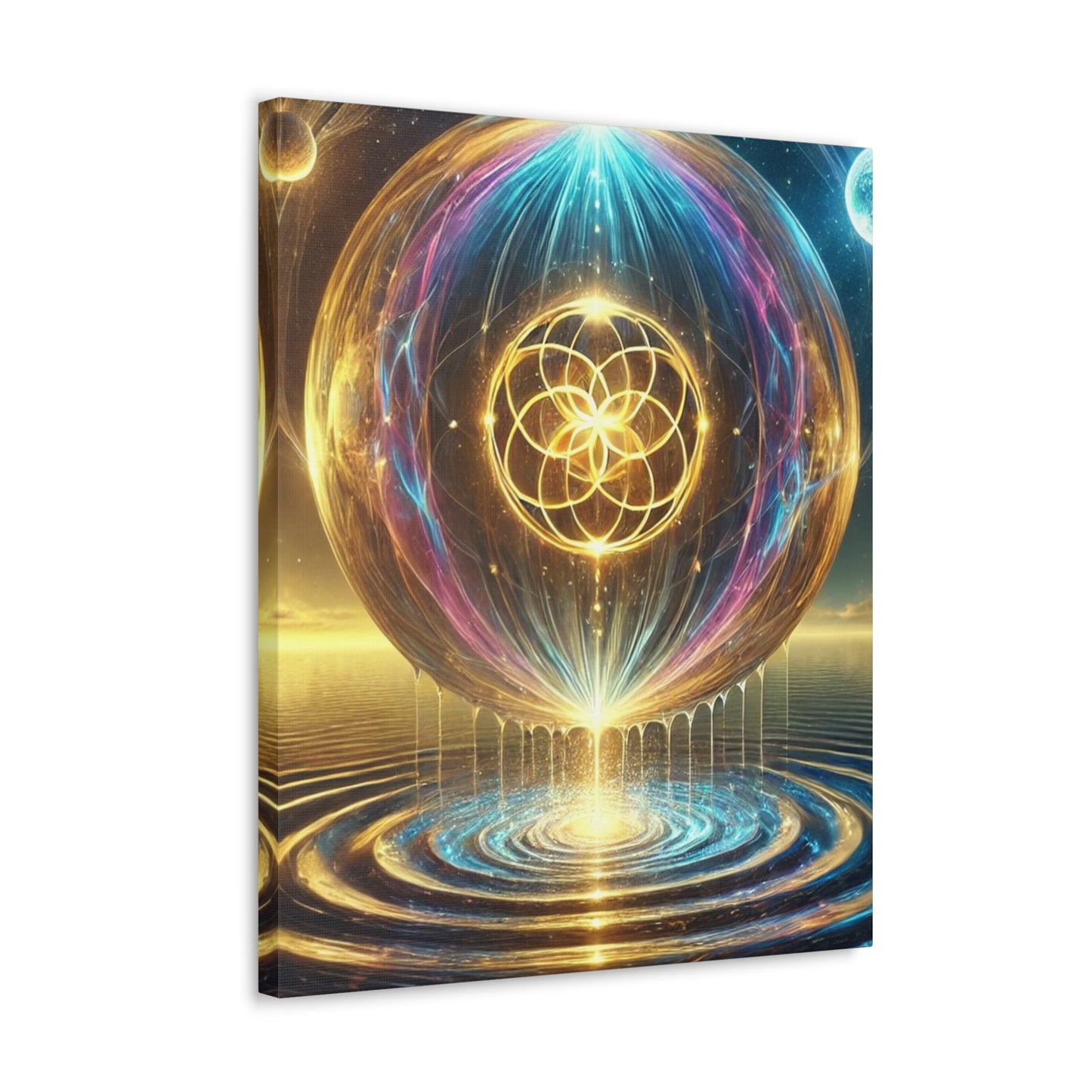 Sacred Geometry Art Canvas Ed. 27