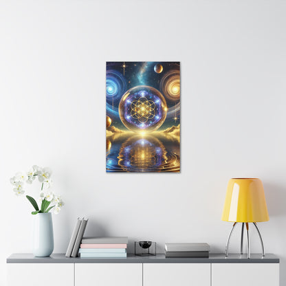 Sacred Geometry Art Canvas Ed. 20