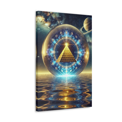 Sacred Geometry Art Canvas Ed. 41