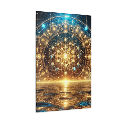 Sacred Geometry Art Canvas Ed. 97