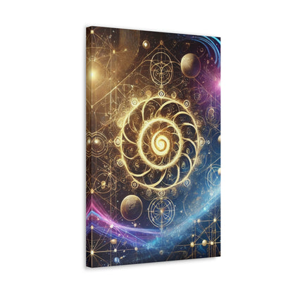 Sacred Geometry Art Canvas Ed. 65