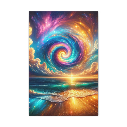 Serene Ocean Art Canvas Ed. 16