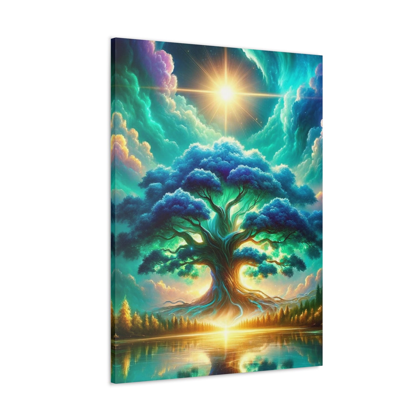 Trees of Light Art Canvas Ed. 13