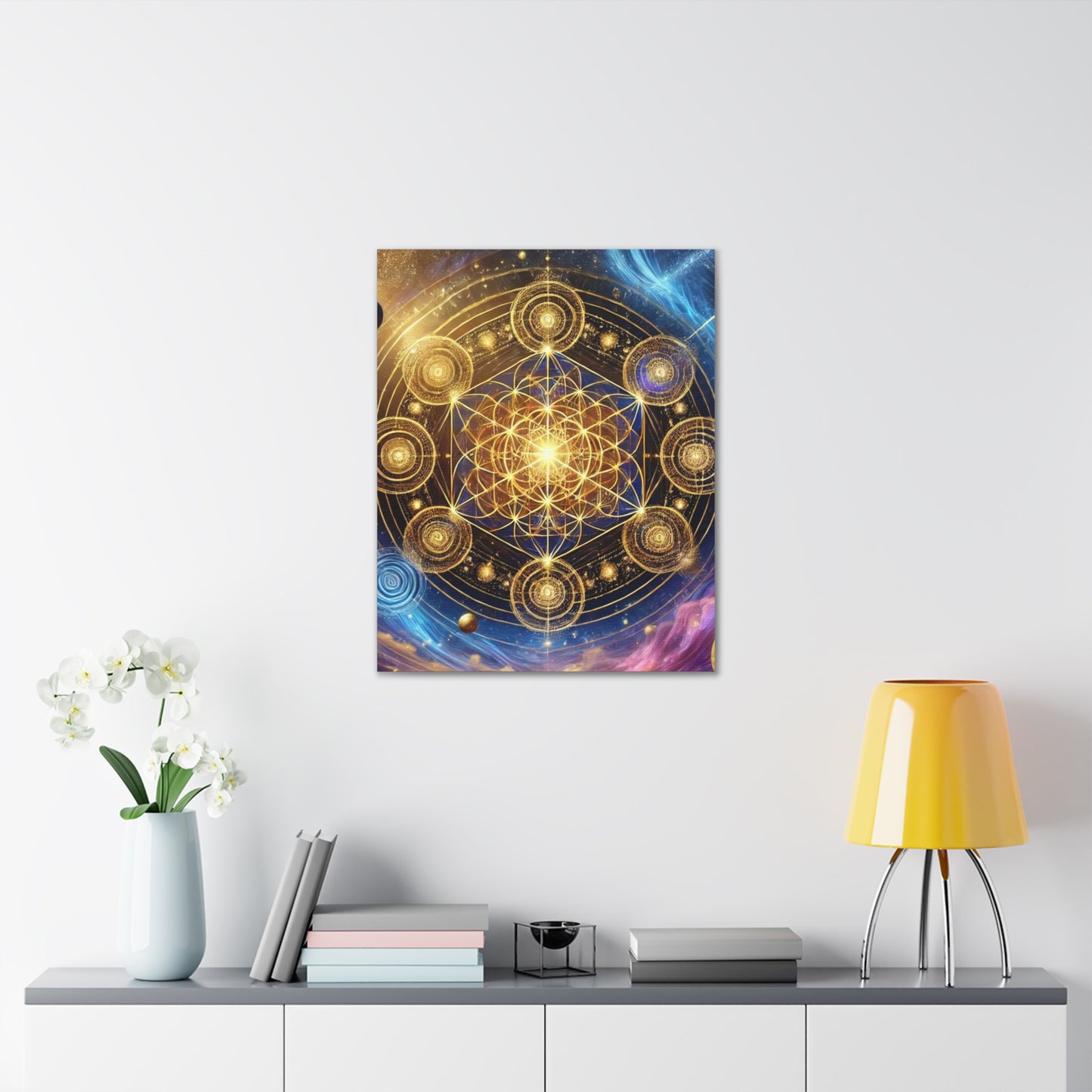 Sacred Geometry Art Canvas Ed. 68