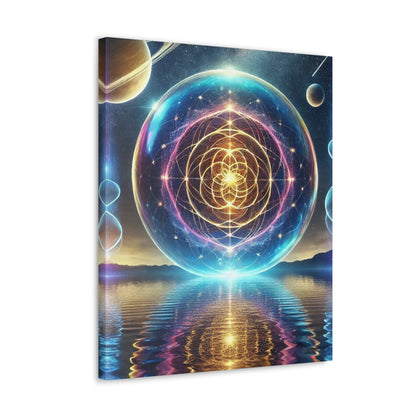 Sacred Geometry Art Canvas Ed. 16