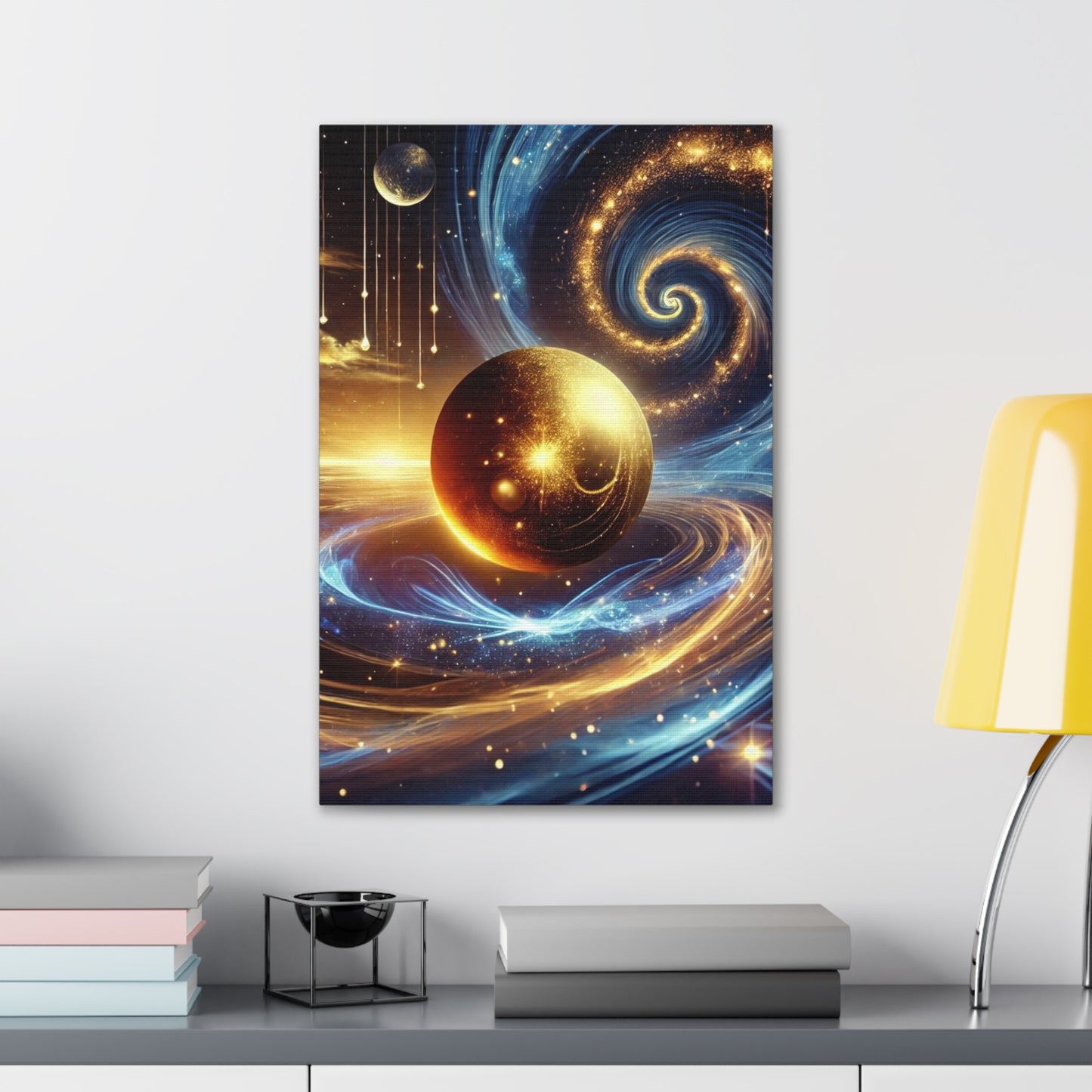 Energetic Orbs Art Canvas Ed. 6