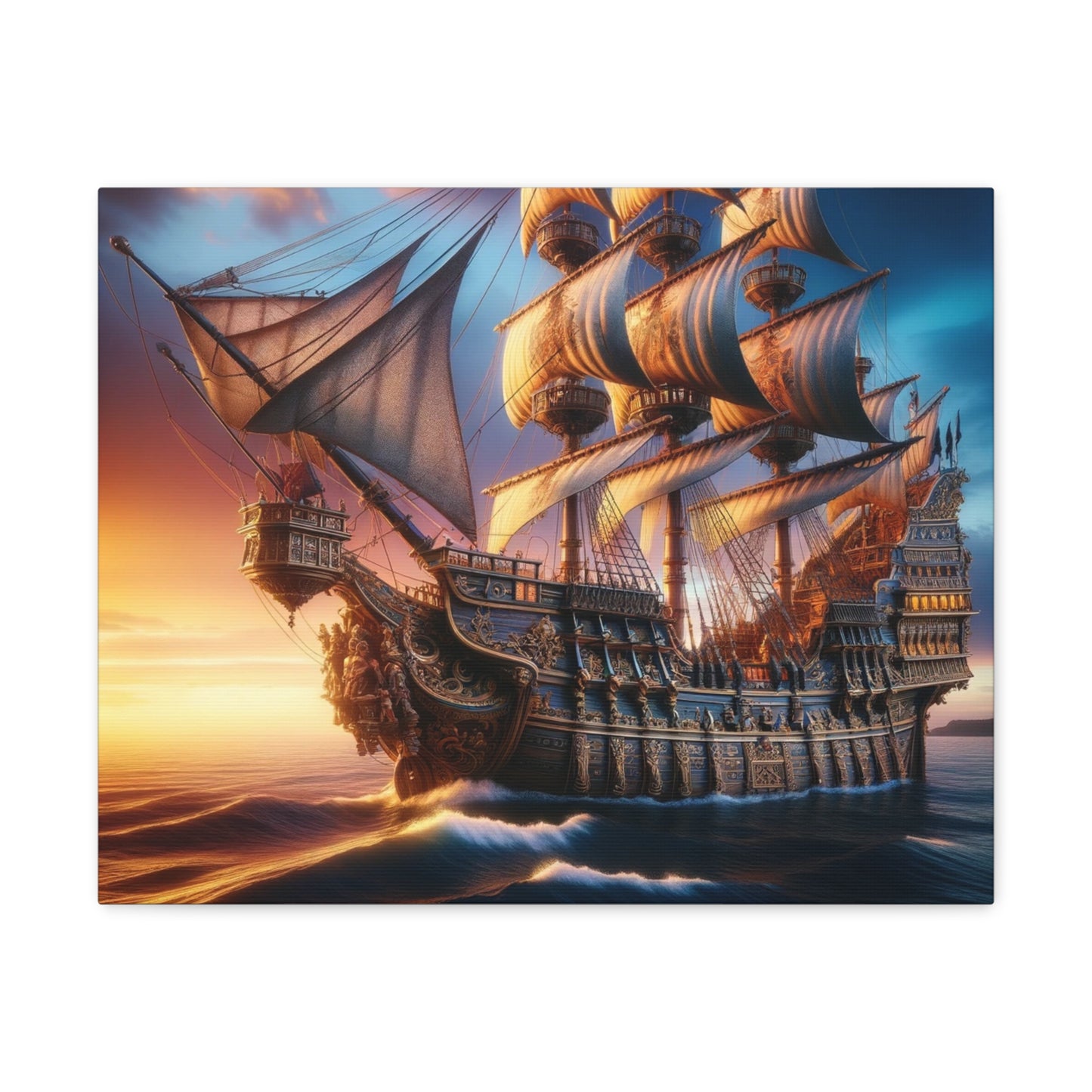 Voyage & Conquest Art Canvas Ed. 22