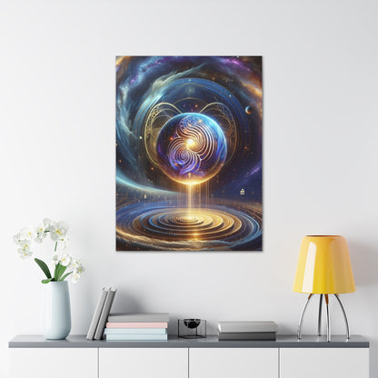 Sacred Geometry Art Canvas Ed. 61