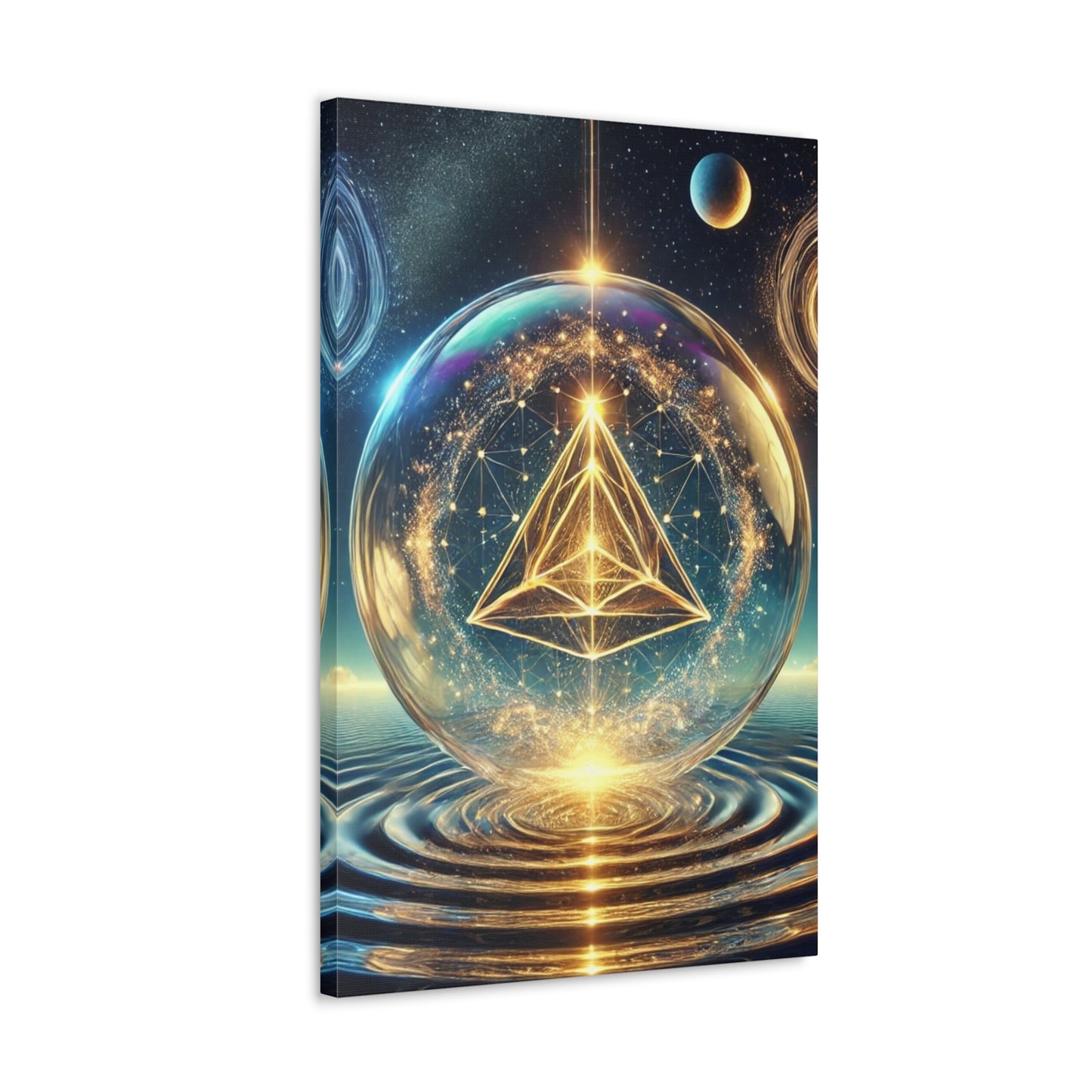 Sacred Geometry Art Canvas Ed. 34