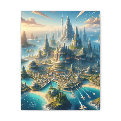 Dreams of Atlantis Art Canvas Ed. 5