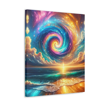 Serene Ocean Art Canvas Ed. 5