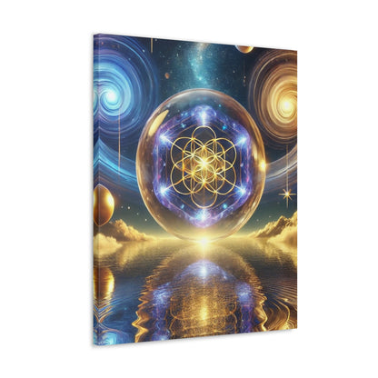 Sacred Geometry Art Canvas Ed. 20