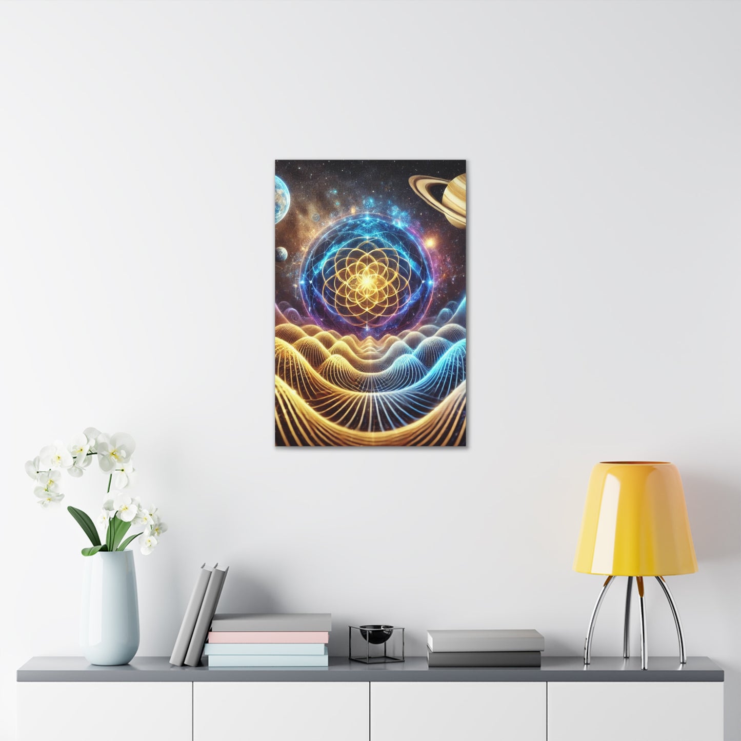 Sacred Geometry Art Canvas Ed. 8