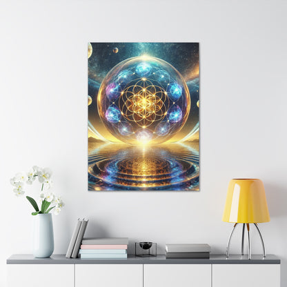 Sacred Geometry Art Canvas Ed. 12