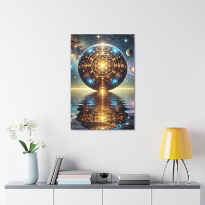 Sacred Geometry Art Canvas Ed. 50