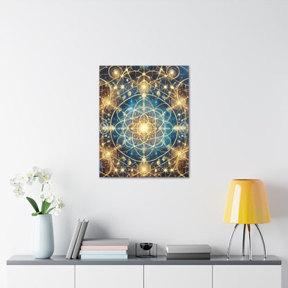 Sacred Geometry Art Canvas Ed. 70