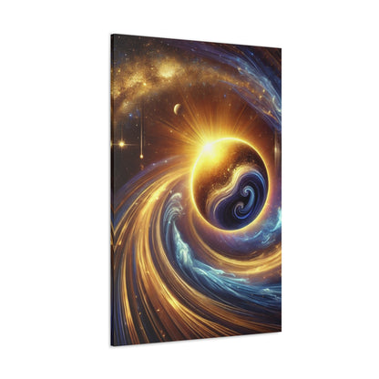 Energetic Orbs Art Canvas Ed. 17