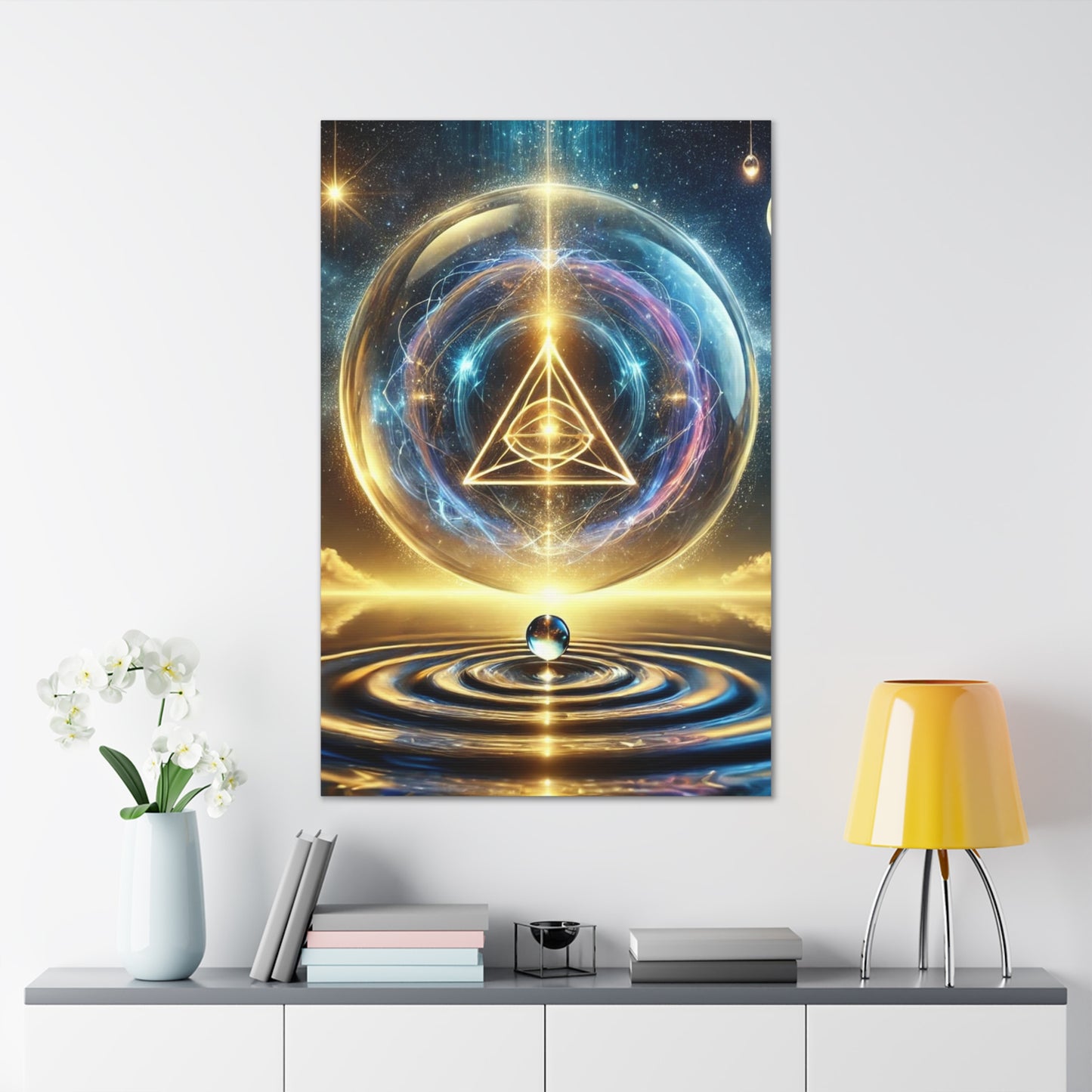 Sacred Geometry Art Canvas Ed. 33