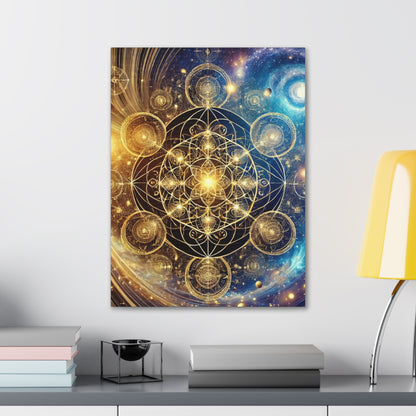 Sacred Geometry Art Canvas Ed. 67