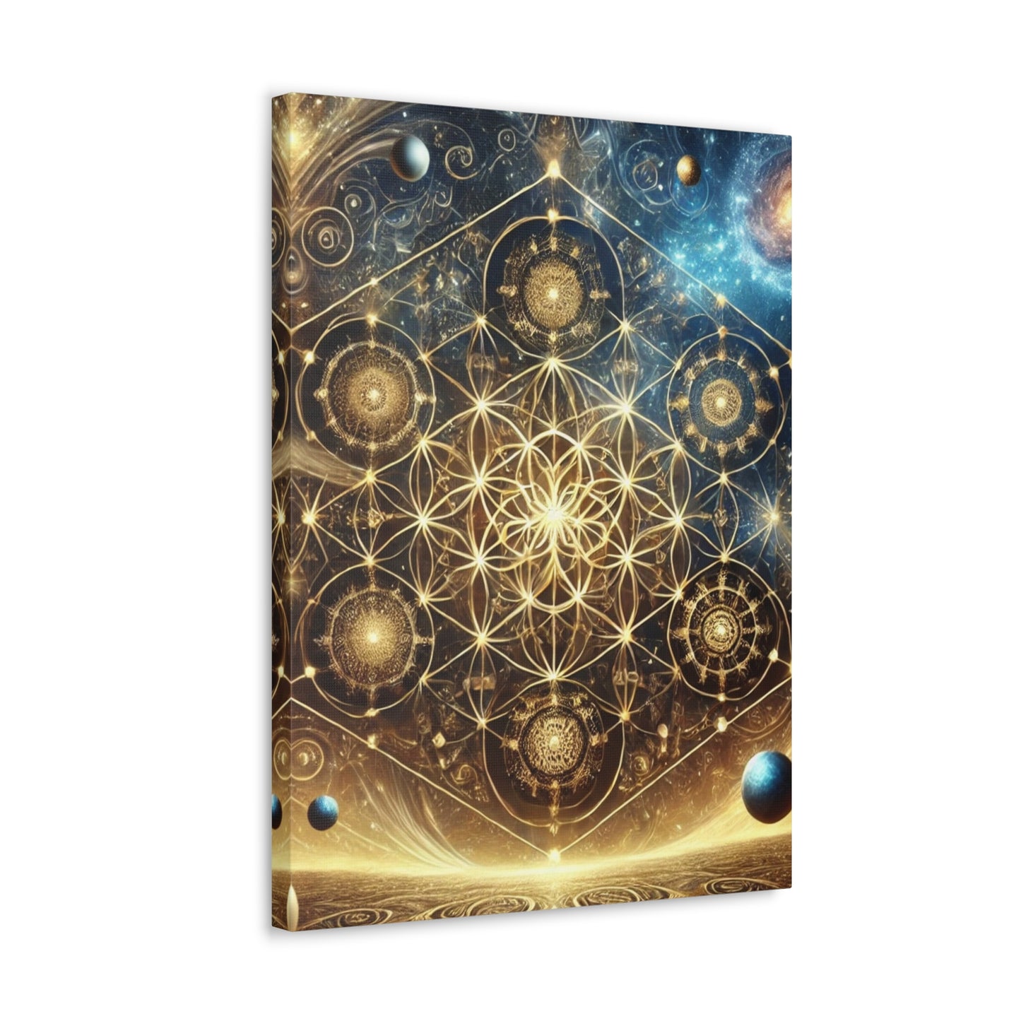 Sacred Geometry Art Canvas Ed. 76