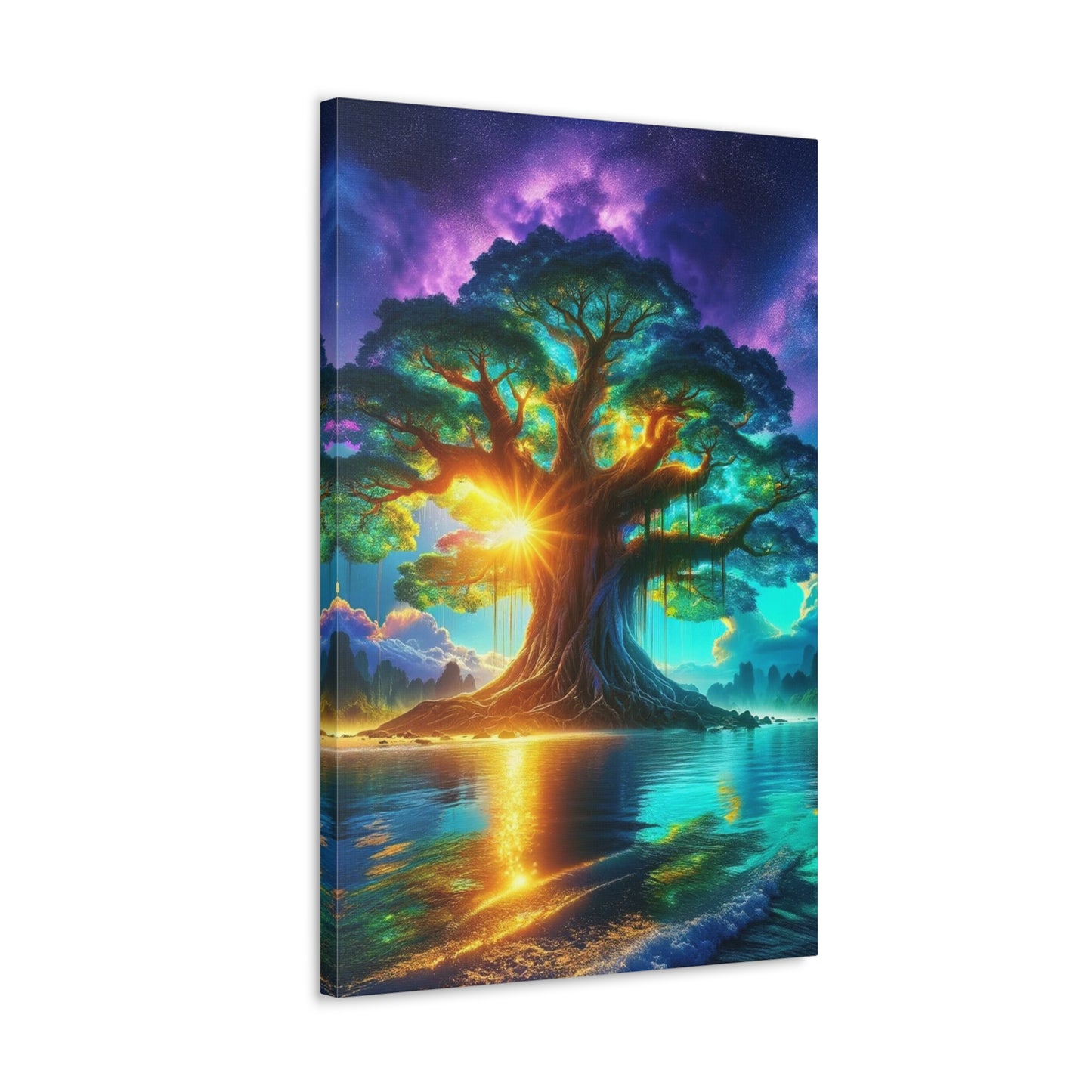 Trees of Light Art Canvas Ed. 14