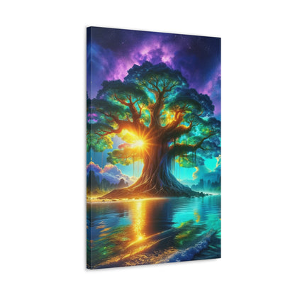 Trees of Light Art Canvas Ed. 14