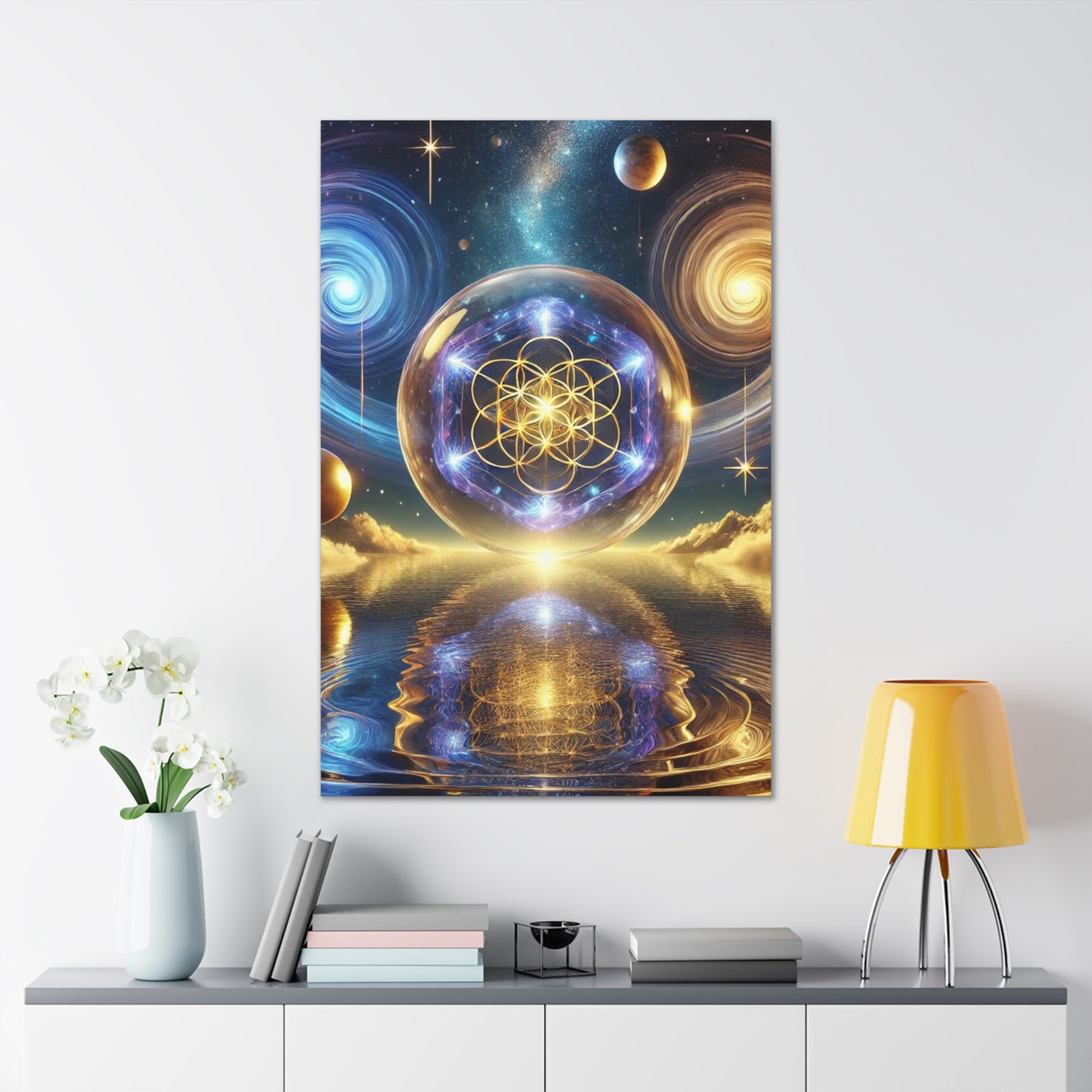 Sacred Geometry Art Canvas Ed. 20