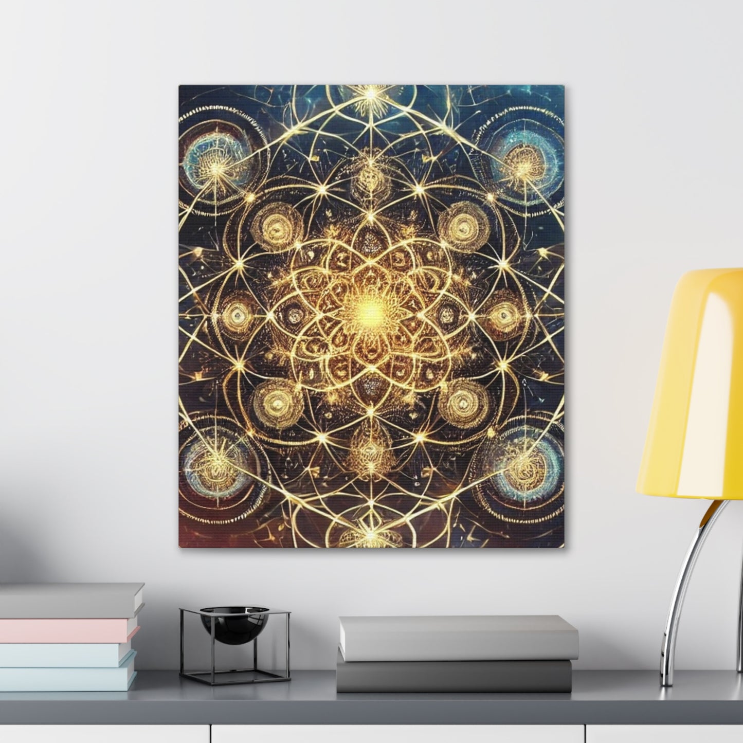 Sacred Geometry Art Canvas Ed. 75