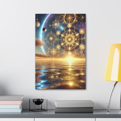 Sacred Geometry Art Canvas Ed. 94