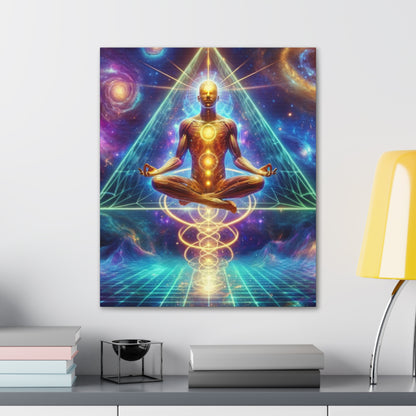 Quantum Entanglement Art Canvas Ed. 18