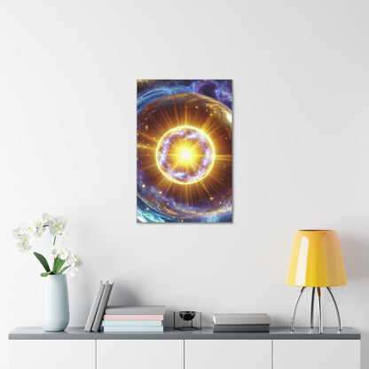 Energetic Orbs Art Canvas Ed. 12