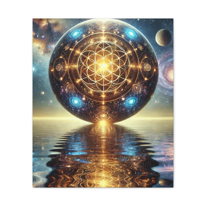 Sacred Geometry Art Canvas Ed. 50