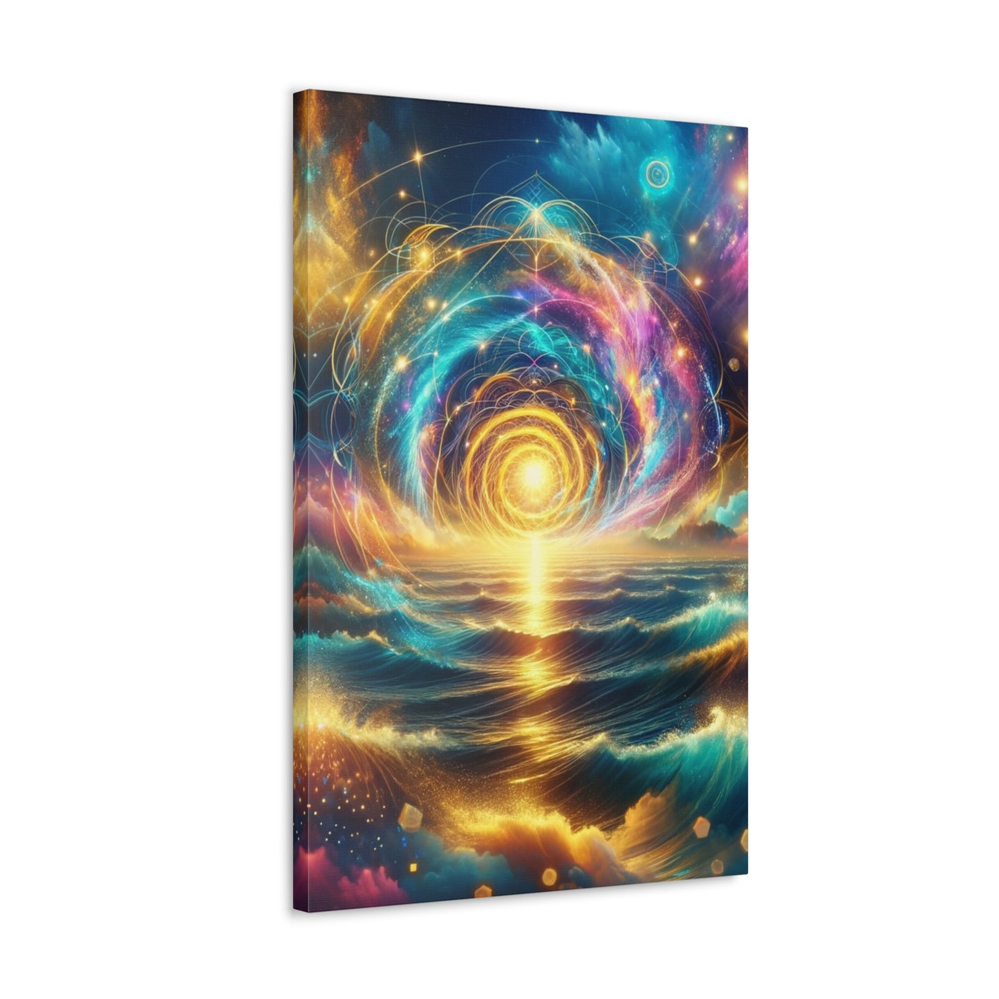 Serene Ocean Art Canvas Ed. 17