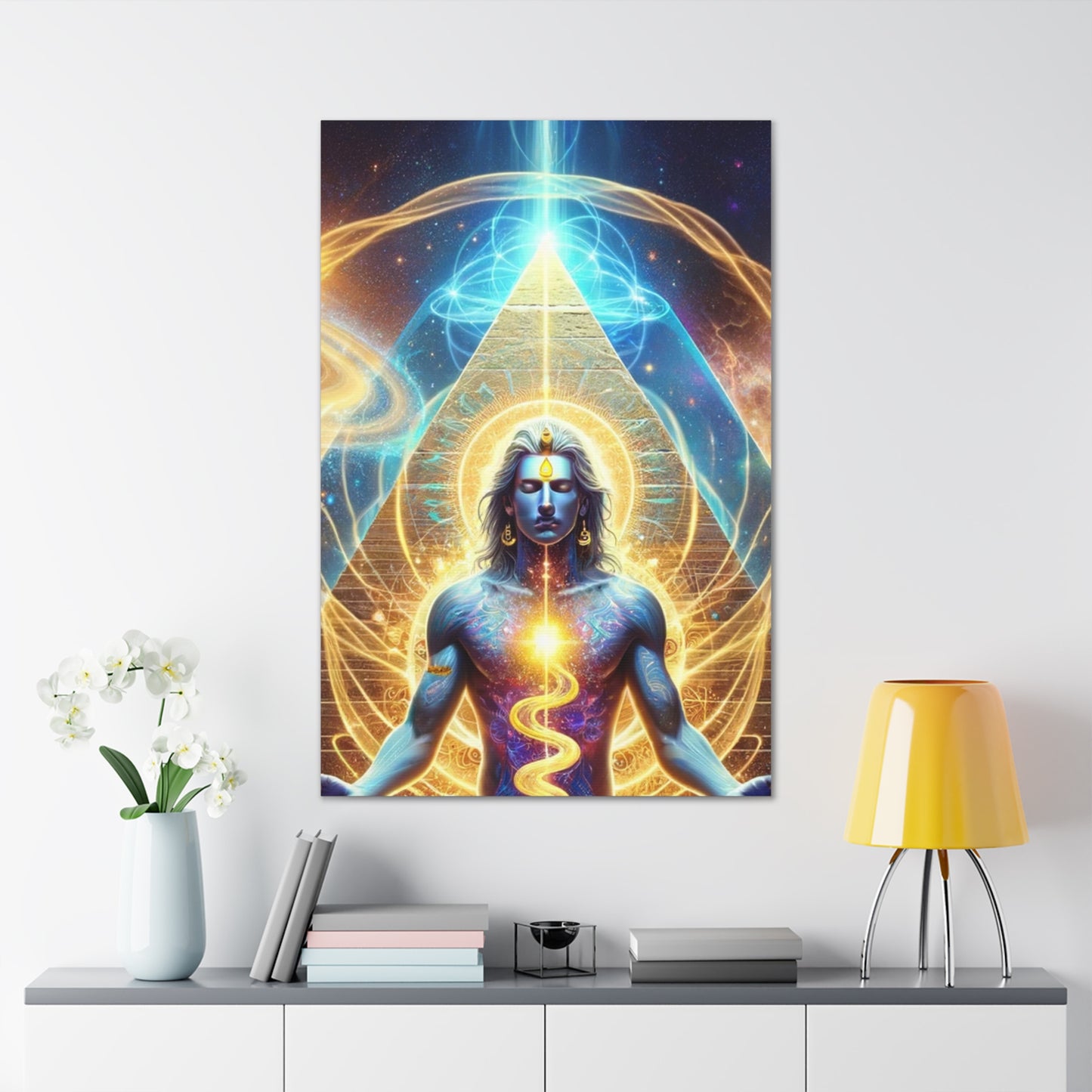 Quantum Entanglement Art Canvas Ed. 15