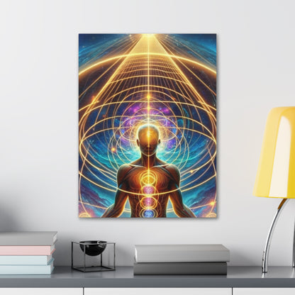 Quantum Entanglement Art Canvas Ed. 30