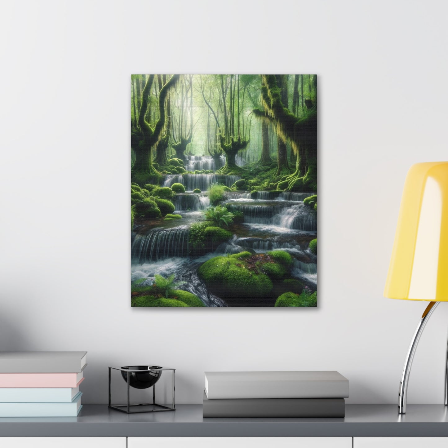 Majestic Waterfalls Art Canvas Ed. 1