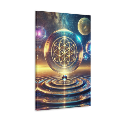 Sacred Geometry Art Canvas Ed. 23