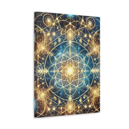 Sacred Geometry Art Canvas Ed. 70