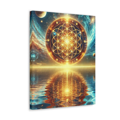 Sacred Geometry Art Canvas Ed. 49