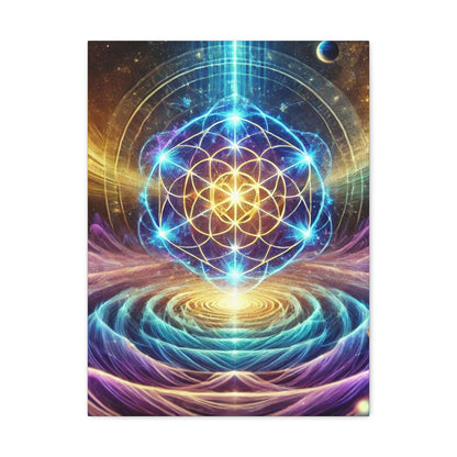 Sacred Geometry Art Canvas Ed. 4