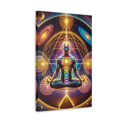 Quantum Entanglement Art Canvas Ed. 32