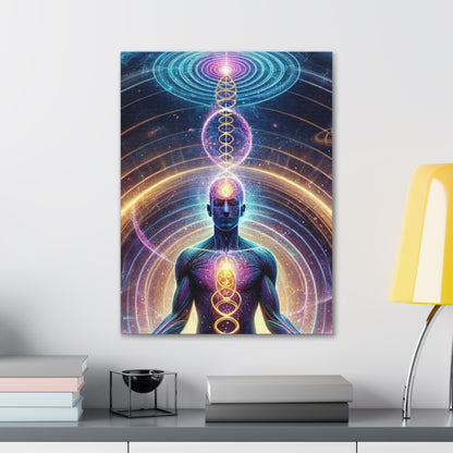 Quantum Entanglement Art Canvas Ed. 29