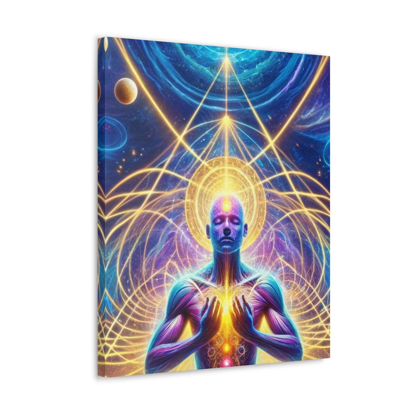 Quantum Entanglement Art Canvas Ed. 26