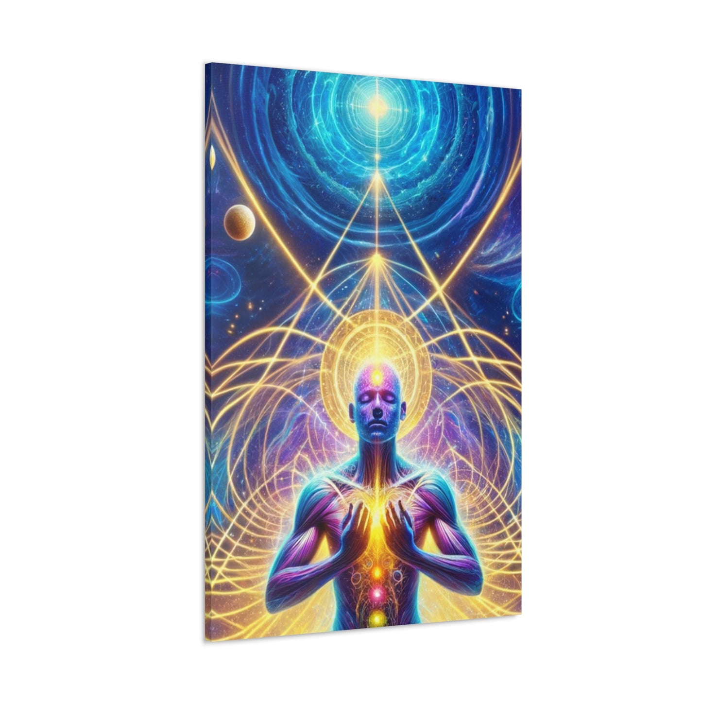 Quantum Entanglement Art Canvas Ed. 26