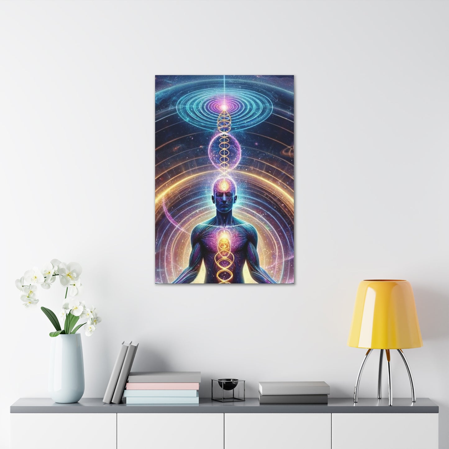 Quantum Entanglement Art Canvas Ed. 29