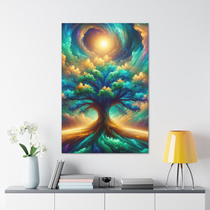 Trees of Light Art Canvas Ed. 15