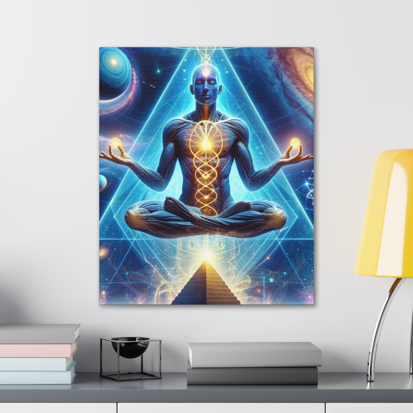 Quantum Entanglement Art Canvas Ed. 23