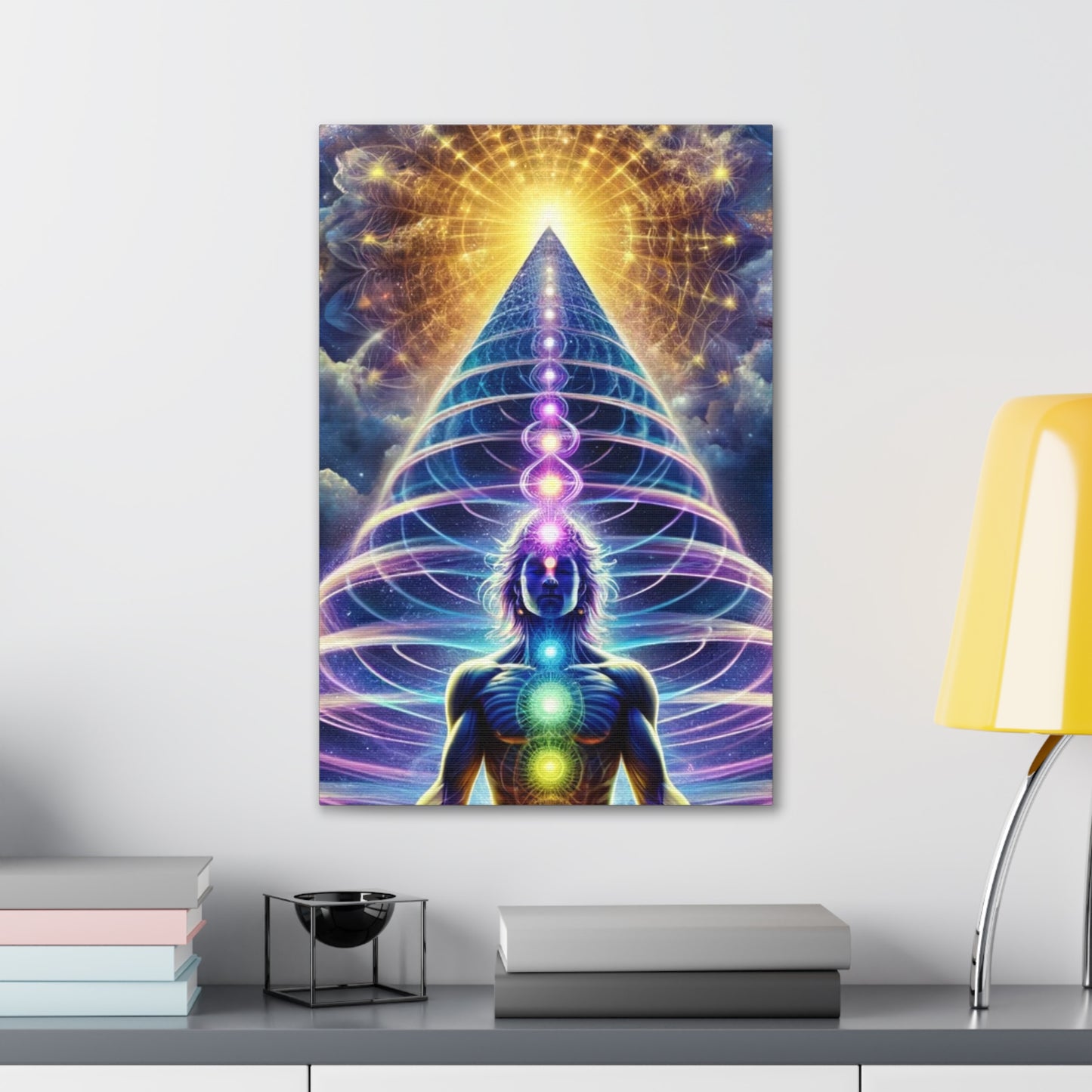 Quantum Entanglement Art Canvas Ed. 8