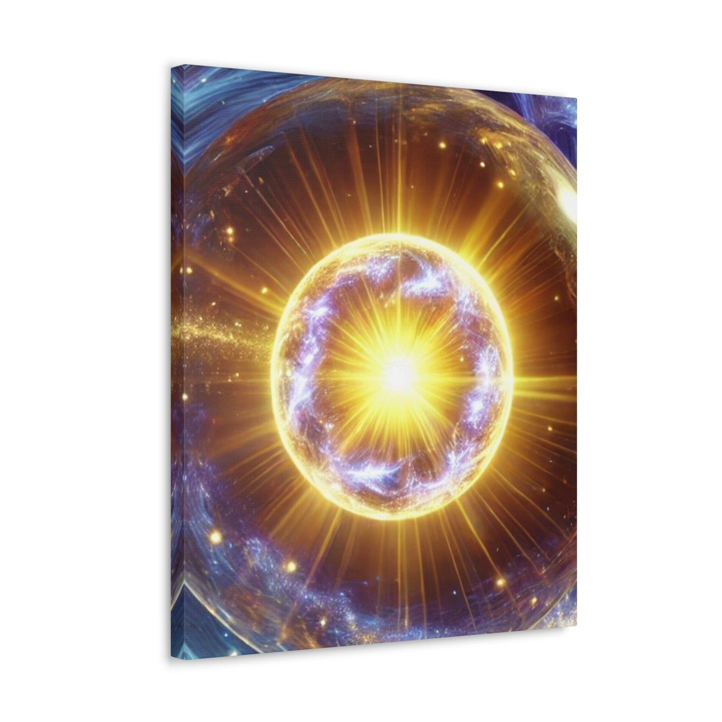 Energetic Orbs Art Canvas Ed. 12